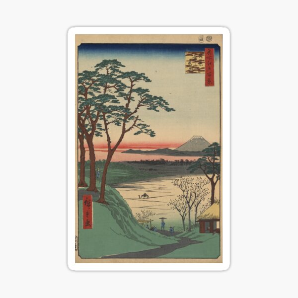 Item preview, Meguro jijigachaya - Japanese art old prints antique prints japan decor asian  designed and sold by tomekp14.