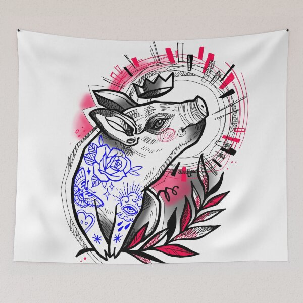 Item preview, swine king  designed and sold by MeltingheartTD.