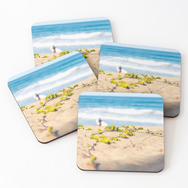 Item preview, Surfer on Sapphire Beach designed and sold by ModernDigitalAU.