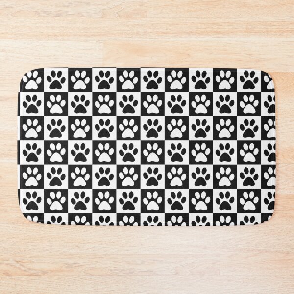 Item preview, Dogs Footprints funny art designed and sold by TopDesignArt.