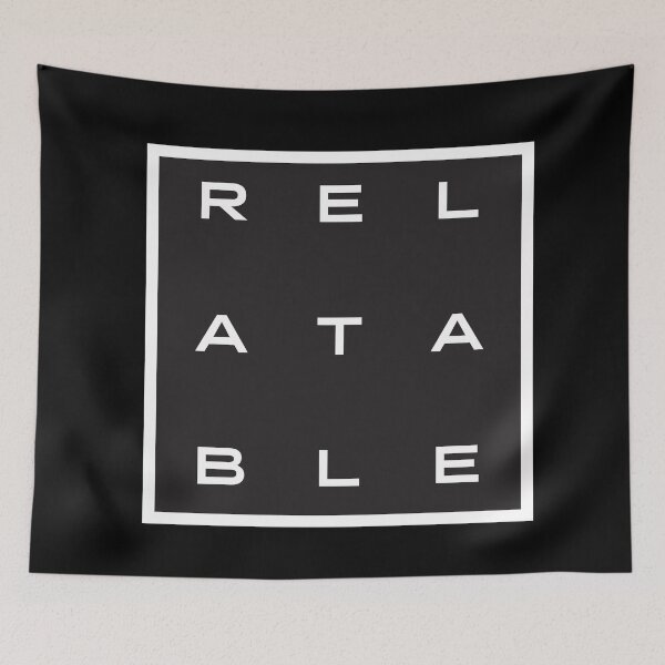Item preview, Relatable - 9 Letter Word Adjective designed and sold by Magic-Moon.