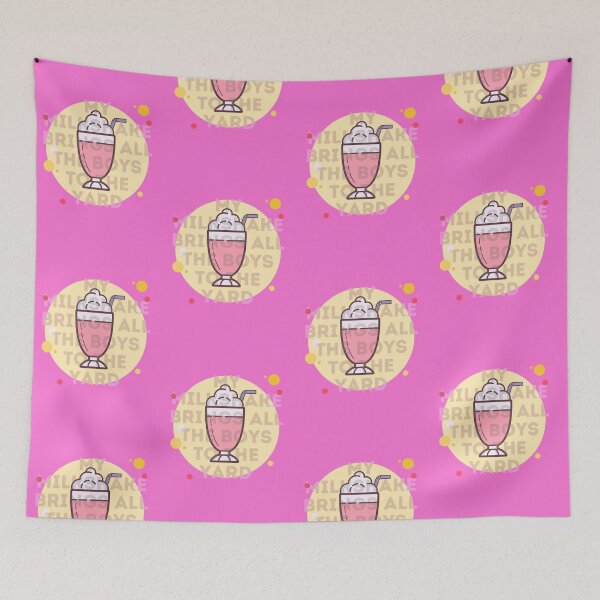 Item preview, My Milkshake Brings All The Boys To The Yard designed and sold by BetterDesigns4U.