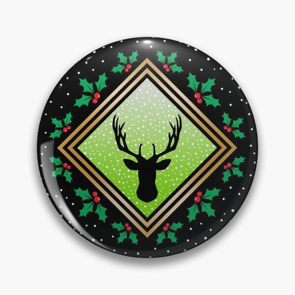 Item preview, Herne the Hunter - Snowy Night Fresco designed and sold by Hypnogoria.