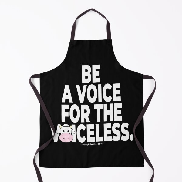 Item preview, Be a voice for the voiceless. - vegan activist graphics (121) designed and sold by blindfoldsoff.