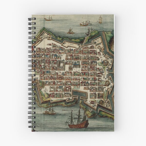 Item preview, Vintage Map of Valletta Malta (1700) designed and sold by BravuraMedia.