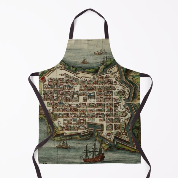 Item preview, Vintage Map of Valletta Malta (1700) designed and sold by BravuraMedia.
