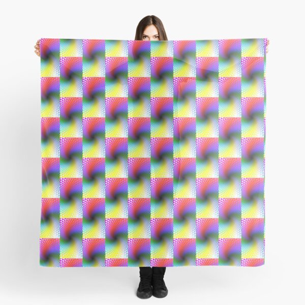 Psychedelic Pattern Scarf