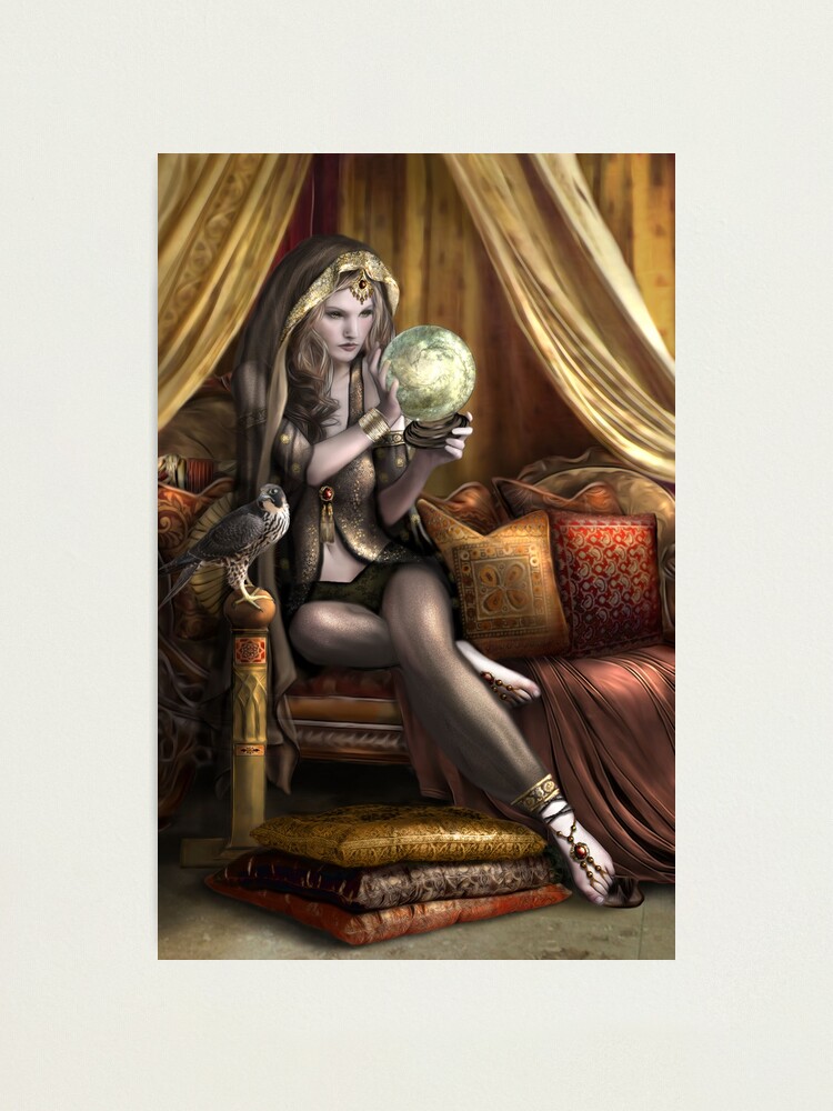 Alternate view of The Gypsy Seer Photographic Print