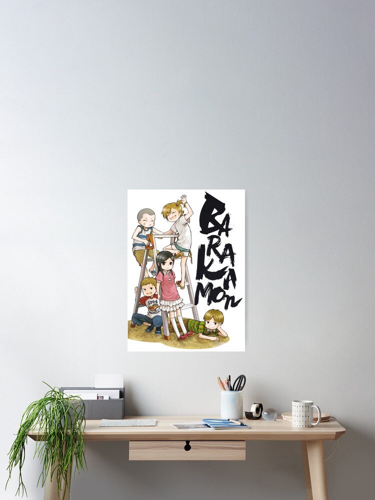 Anime barakamon handa seishuu kotoishi naru arai Custom Gaming Mat Desk