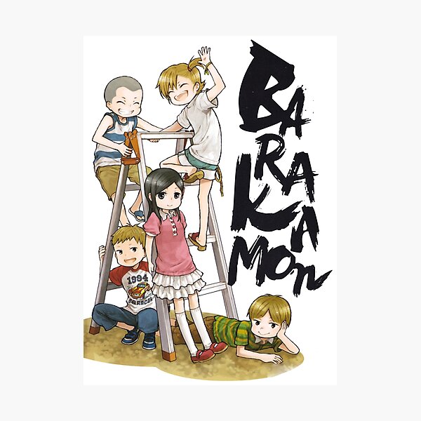 barakamon selfie Photographic Print for Sale by animedesigne4u