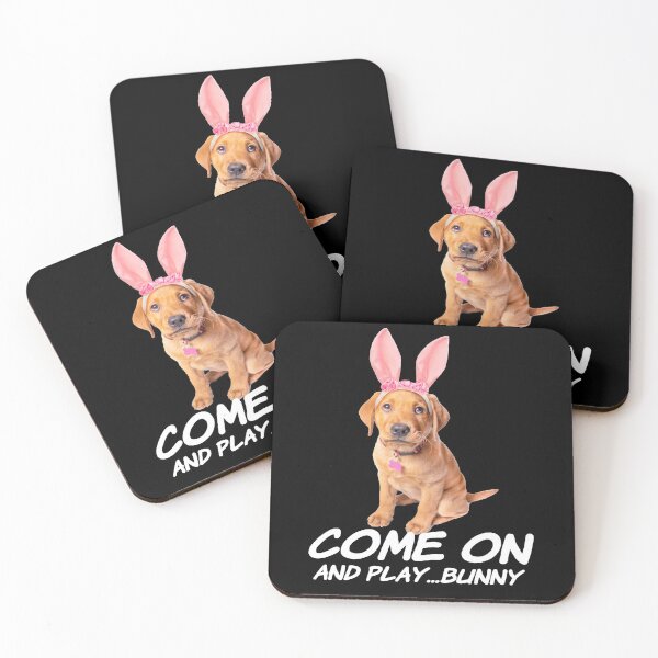 Item preview, Come On And Play Bunny Dog Rabbit designed and sold by MooonTees.