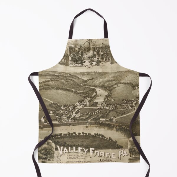 Item preview, Vintage Map of Valley Forge PA (1890) designed and sold by BravuraMedia.