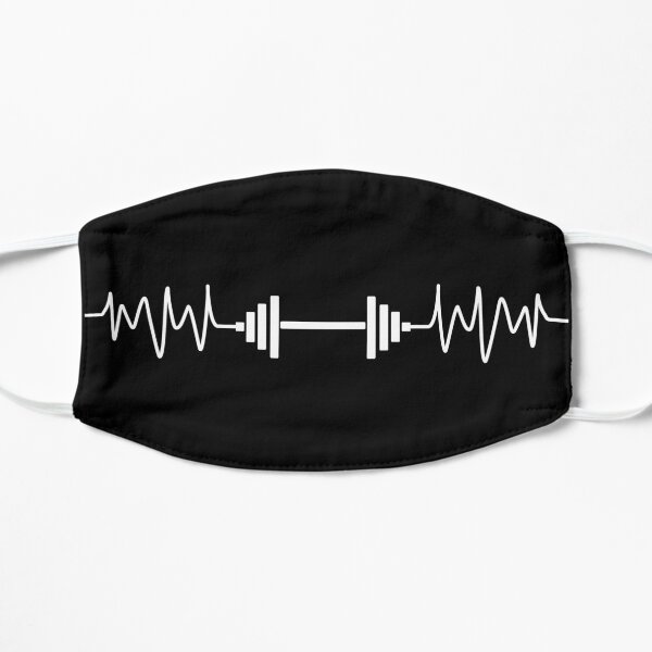 bodybuilding dumbbell - HEART - WORKOUT -GYM -DESIGN Mask