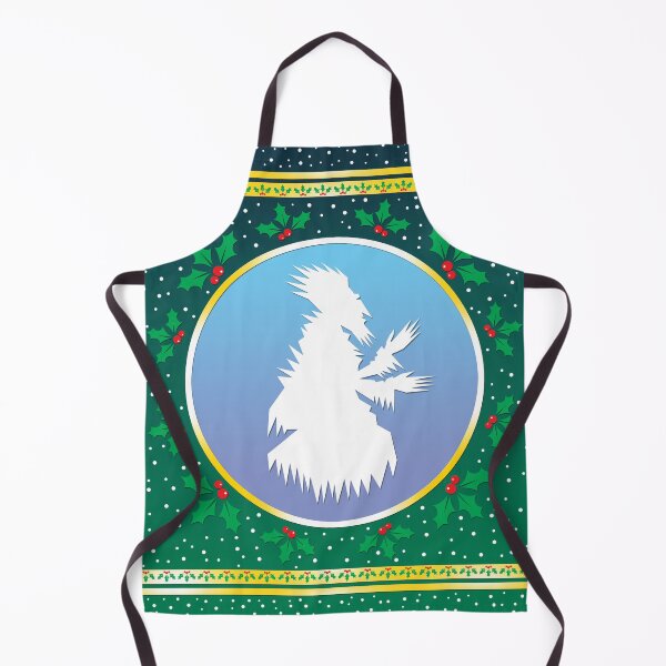 Aperçu de l'œuvre  cette fresque Jack Frost est basée sur une ancienne décoration de Noël familiale faite maison créée et vendue par Hypnogoria.