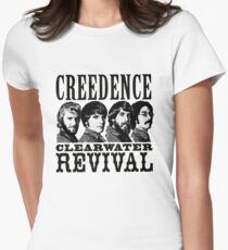 Creedence clearwater revival Women's Fitted T-Shirt