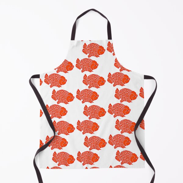 Item preview, Ranchu Full Red pair Goldfish logo designed and sold by Nosnah.