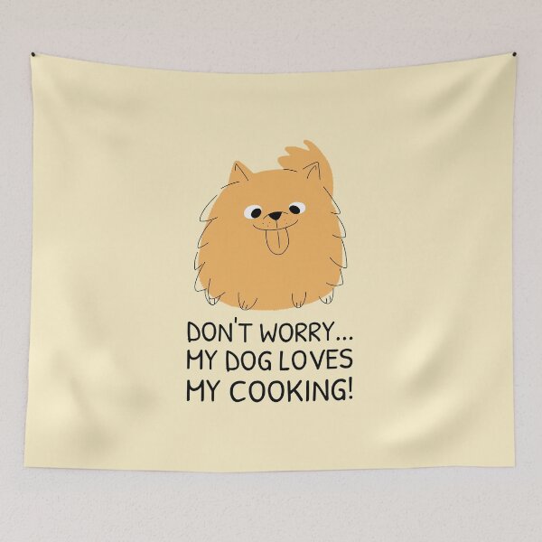 Item preview, Cooking and Dog Meme Orange Chubby designed and sold by quoteology.