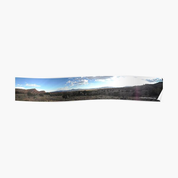 Abiquiu Mesa Panorama, New Mexico Poster