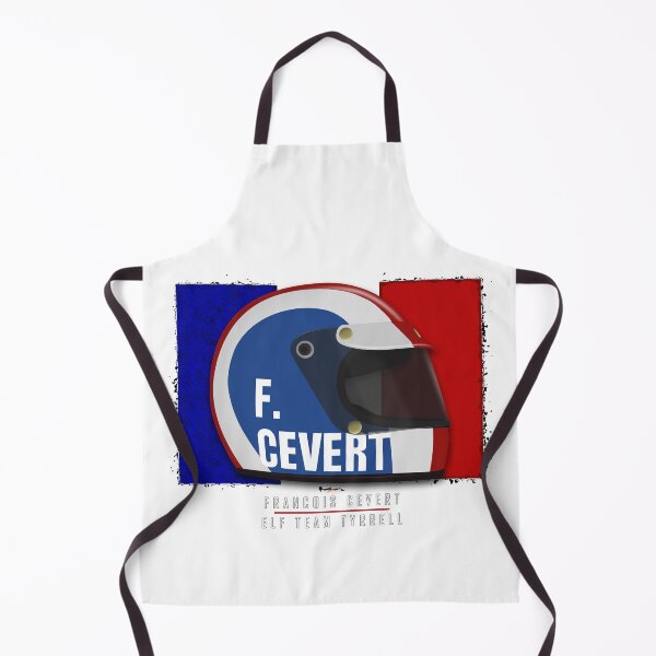 Item preview, Francois Cevert - Helmet Art Print designed and sold by JageOwen.