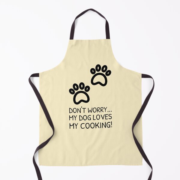 Item preview, Cooking and Dog Meme Cute Paw Prints designed and sold by quoteology.