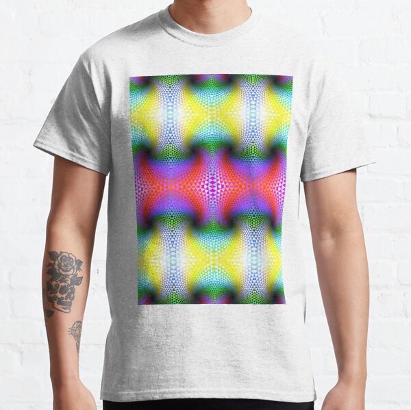 Psychedelic Pattern, Fractal Art Classic T-Shirt