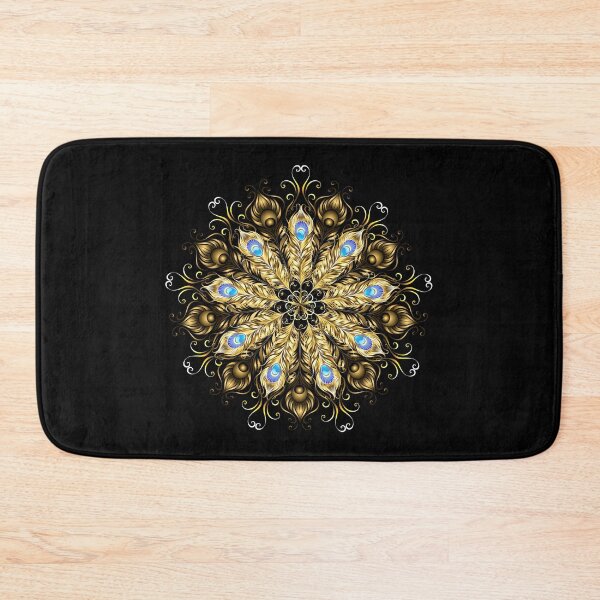 Item preview, Mandala of the Golden Peacock Feathers designed and sold by Blackmoon9.