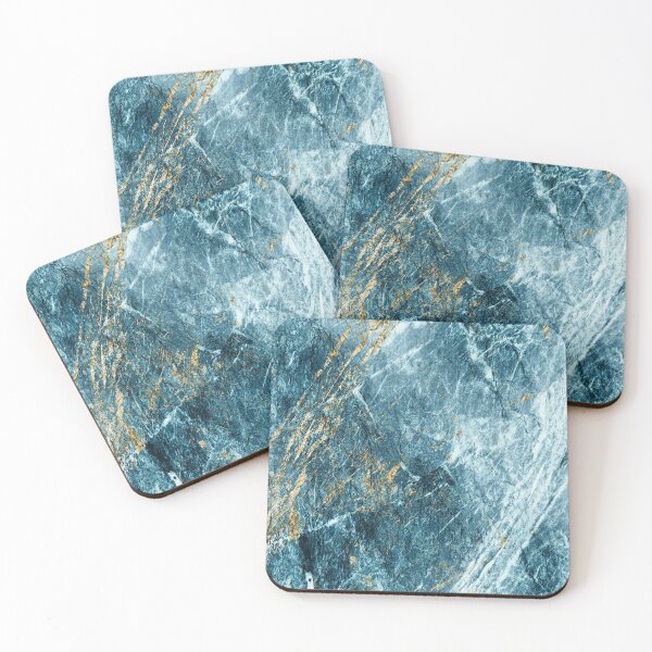 Item preview, Blue gold marble designed and sold by LucieKvr.