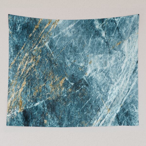 Item preview, Blue gold marble designed and sold by LucieKvr.
