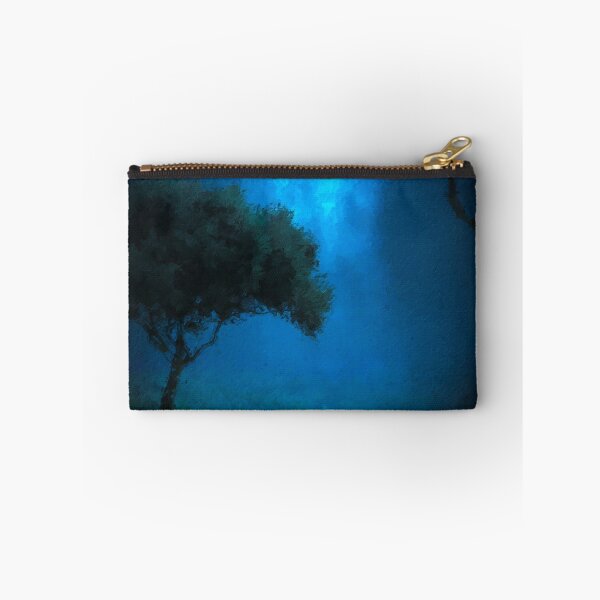 Item preview, Tree in front of waterfall oil painting designed and sold by RuehlArts.