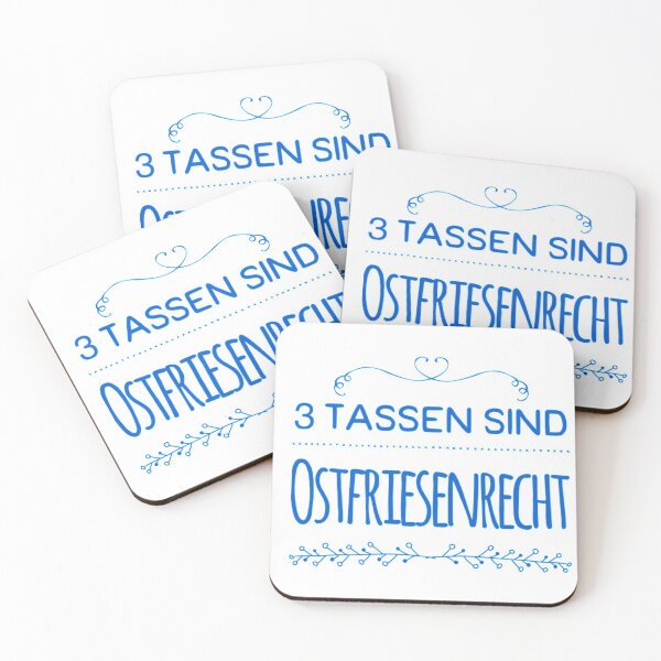 Item preview, 3 cups are Ostfriesenrecht! designed and sold by Loeppt.