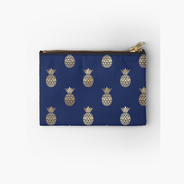 Item preview, Navy and Gold Pineapples designed and sold by aprincessinsp.