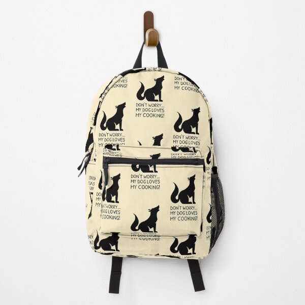 Item preview, Cooking and Dog Meme Black Howling designed and sold by quoteology.