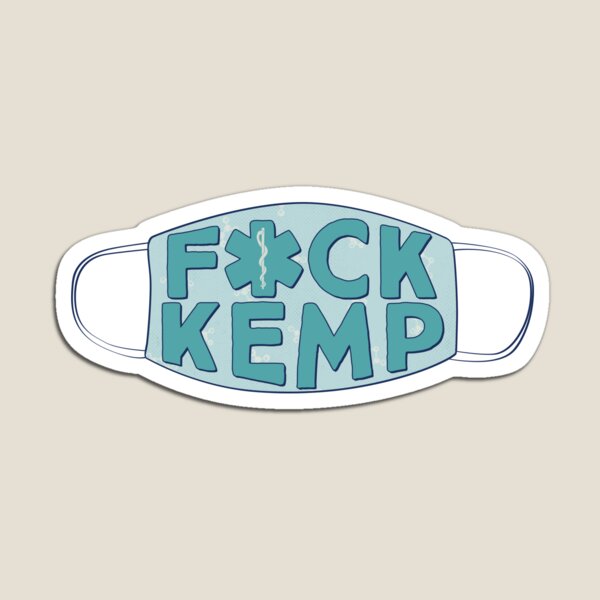 F*ck Kemp (in teal) Magnet