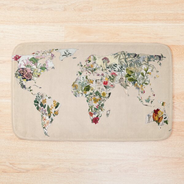 Item preview, Vintage Botanical World Cream designed and sold by BiancaGreen.