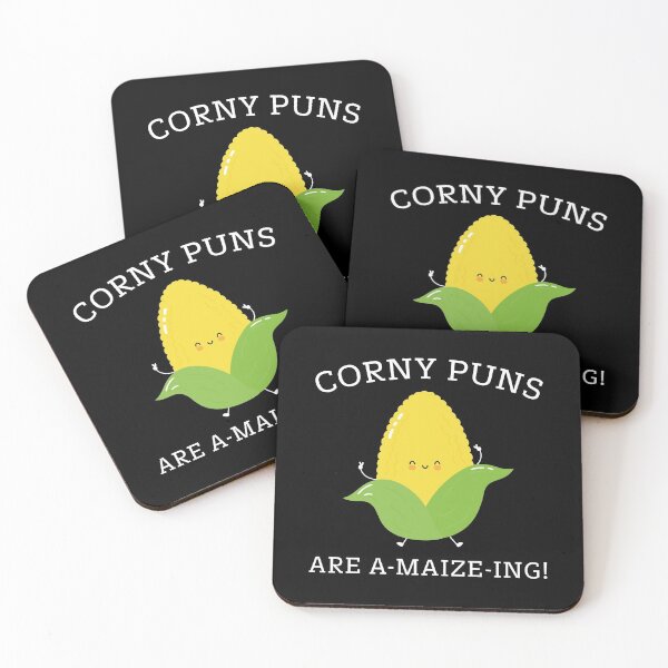 Item preview, Corny Puns designed and sold by LuckyFoxDesigns.