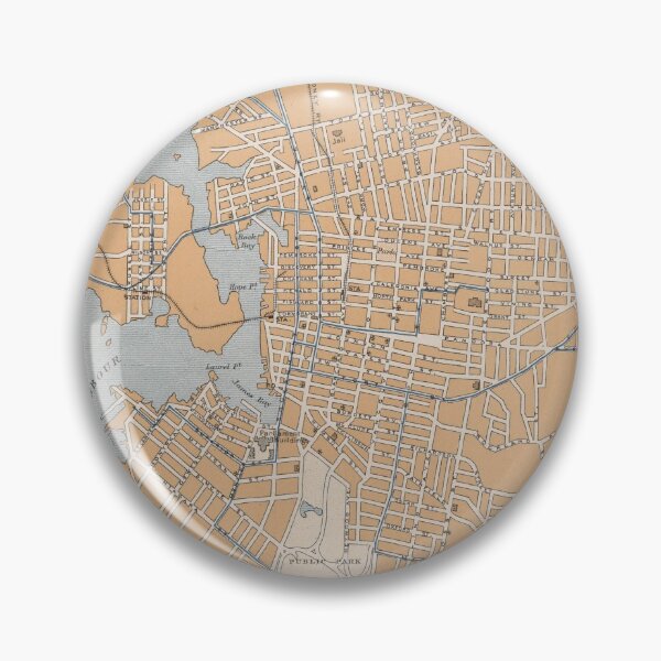 Item preview, Vintage Map of Victoria British Columbia (1915) designed and sold by BravuraMedia.