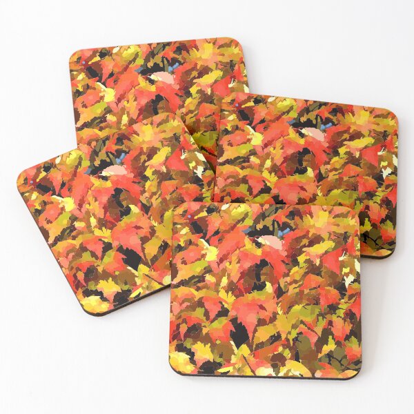Item preview, Colorful Leaves designed and sold by GraceCreation.