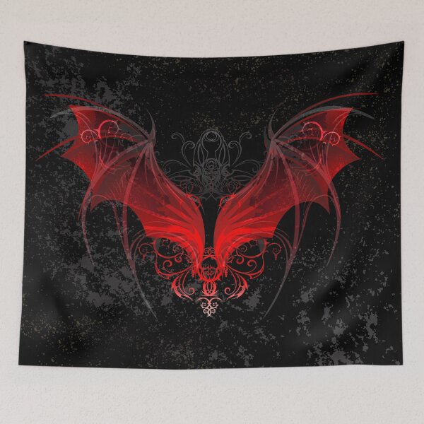 Item preview, Red dragon wings ( Bat wings ) designed and sold by Blackmoon9.