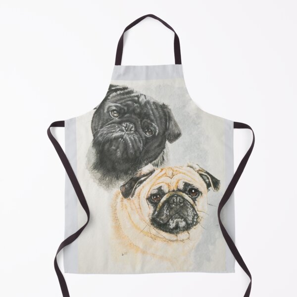 Item preview, Pug Brothers in Color designed and sold by BarbBarcikKeith.