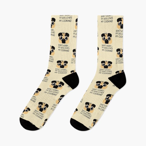 Item preview, Cooking and Dog Meme Hungry Pug designed and sold by quoteology.