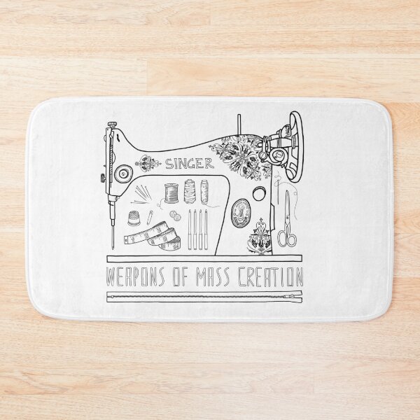 Item preview, Weapons Of Mass Creations - Sewing (For Tee) designed and sold by BiancaGreen.