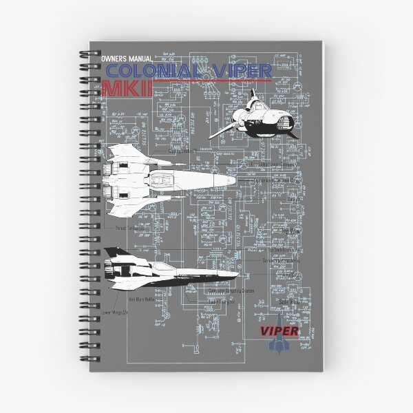 Artikelvorschau, Bedienungsanleitung - Colonial Viper MKII entworfen und verkauft von SideQuest - Scribbled Chaos!.