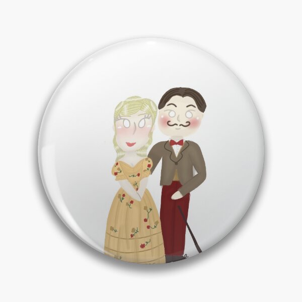 Item preview, Harry and Elspeth Flashman - Victorian couple designed and sold by Antoinettedream.