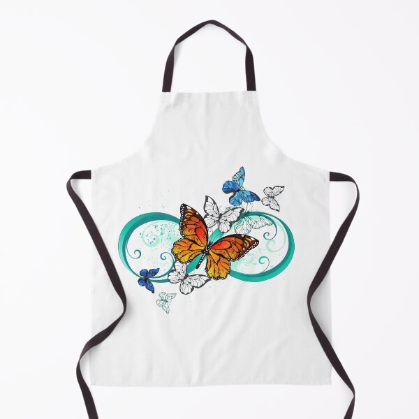 Item preview, Infinity with Orange Butterfly designed and sold by Blackmoon9.