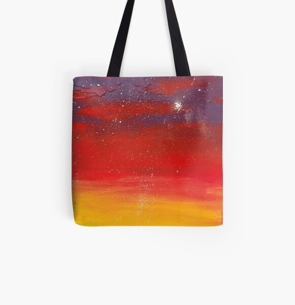Sunset All Over Print Tote Bag