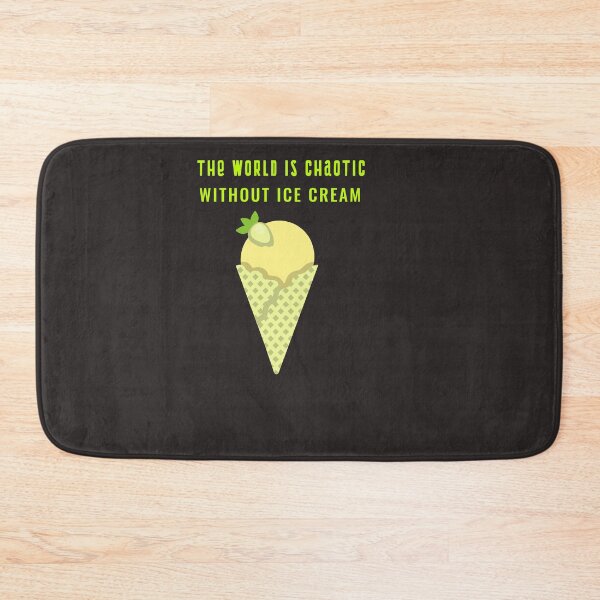 Item preview, Dark world without ice cream designed and sold by PaperDreamPod.