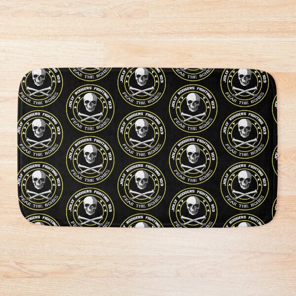 Item preview, Fighting 103 Jolly Rogers Badge designed and sold by SideQuest - Scribbled Chaos!.