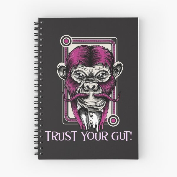 Item preview, Monkey Street Art- Trust your gut designed and sold by EvaWolf.