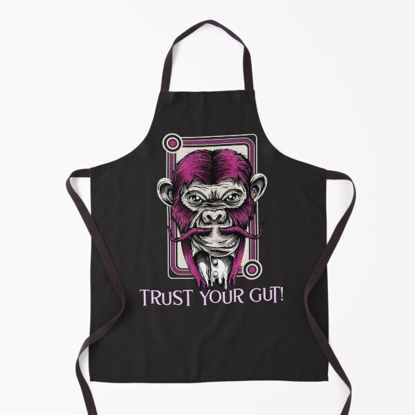 Item preview, Monkey Street Art- Trust your gut designed and sold by EvaWolf.