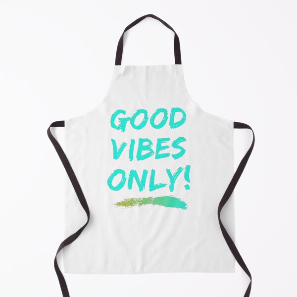 Item preview, Good vibes only calligraphy white background designed and sold by Jenmag.